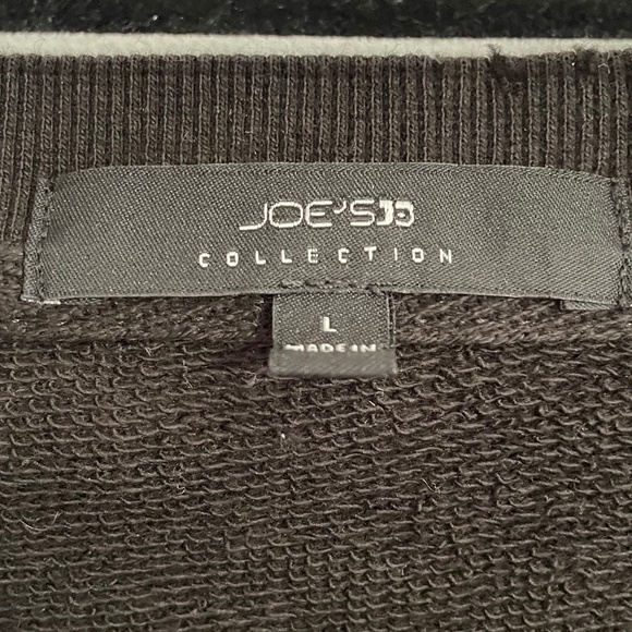 5 for $20: Joe's Jeans studded zipper crewneck sweatshirt - Picture 6 of 7